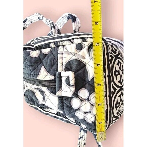 Vera Bradley Night & Day Retired Pattern Small Duffle Bag lots of pockets Purse - Picture 12 of 14